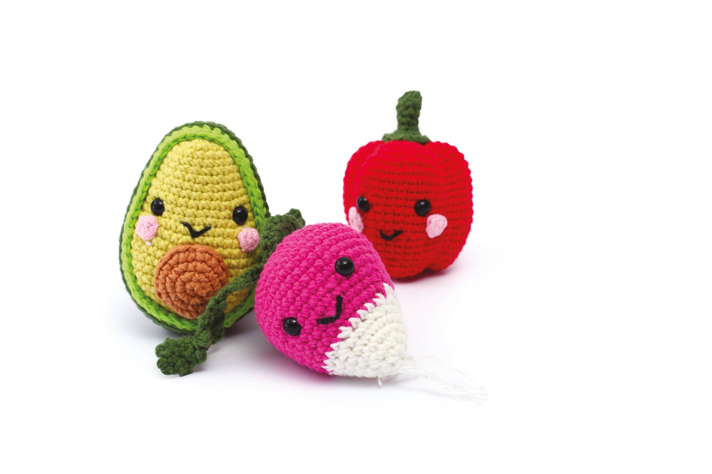 🥑🌶️ “My Vegetables That Hook the Win” – DIY Crochet Kit 🧶