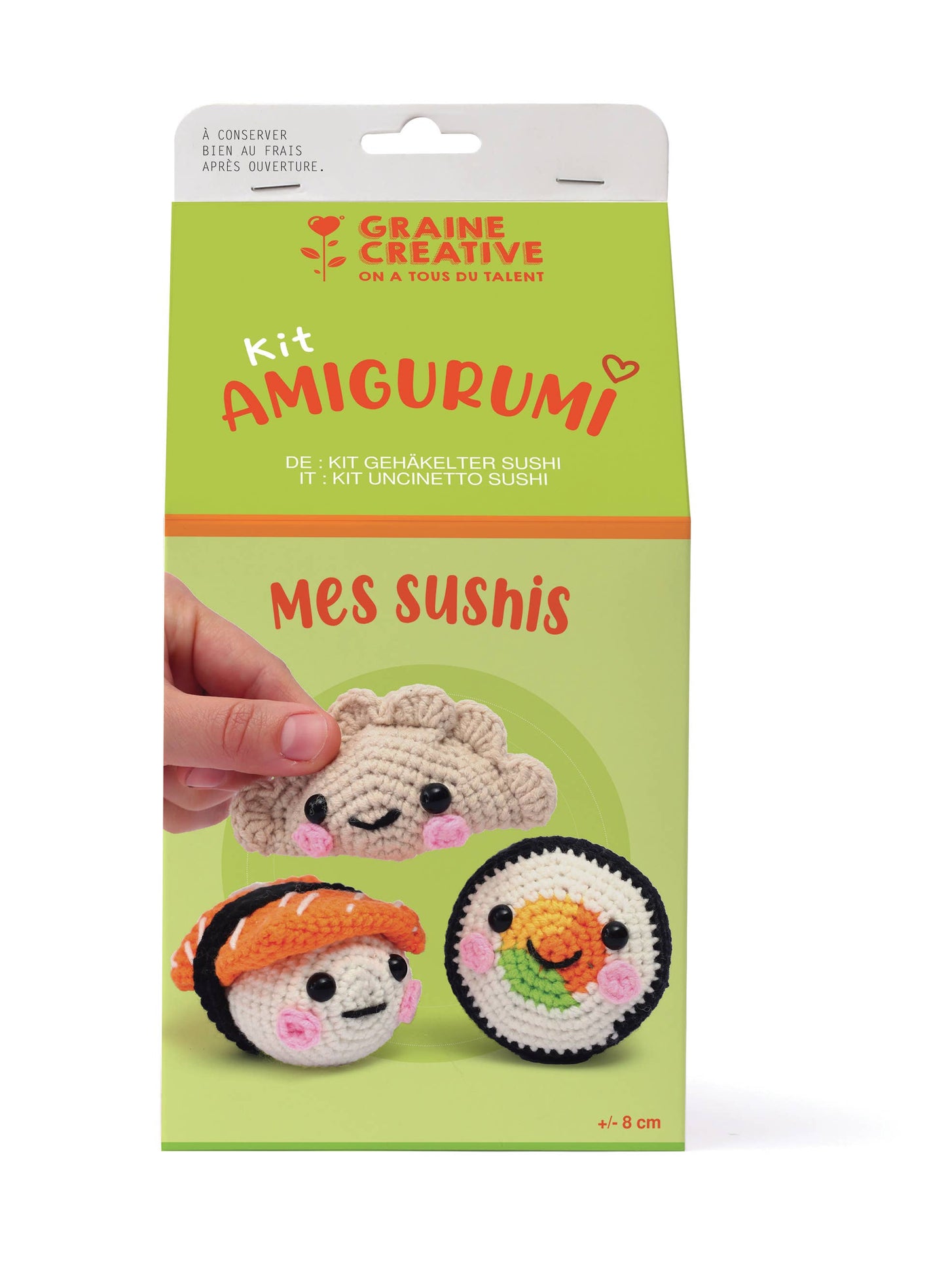 🍣 My Sushi – DIY Crochet Kit 🧶