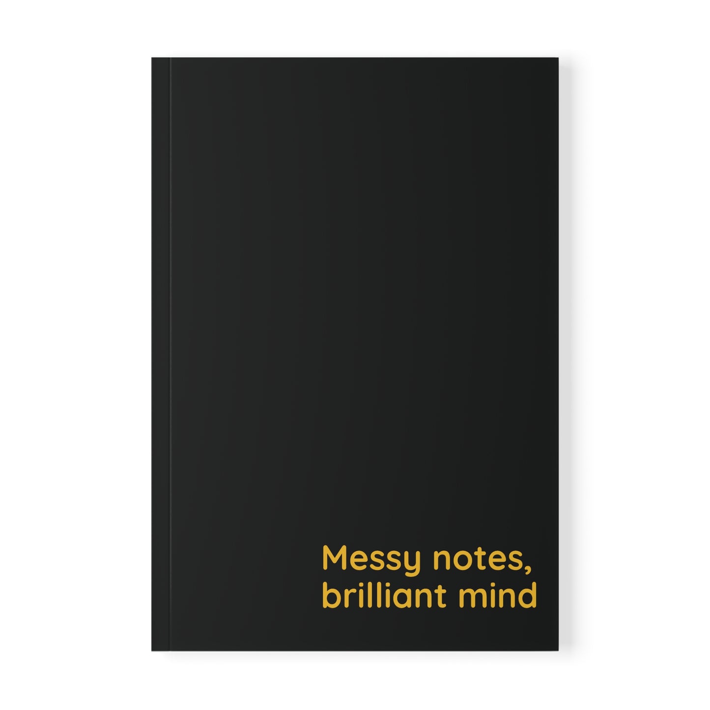 AKN ✨ Messy Notes, Brilliant Mind – A5 Softcover Notebook