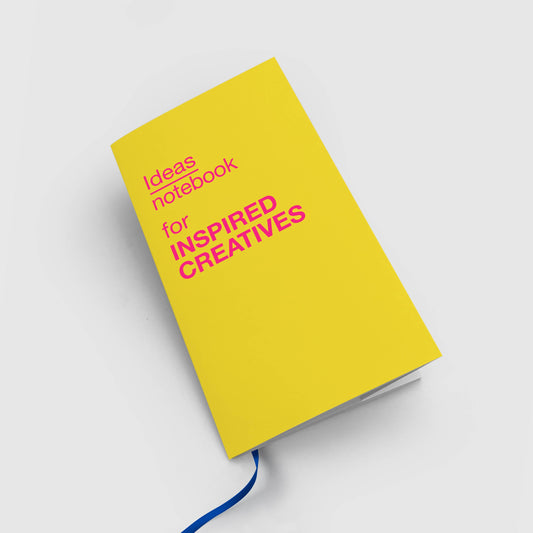 Ideas notebook for INSPIRED CREATIVES