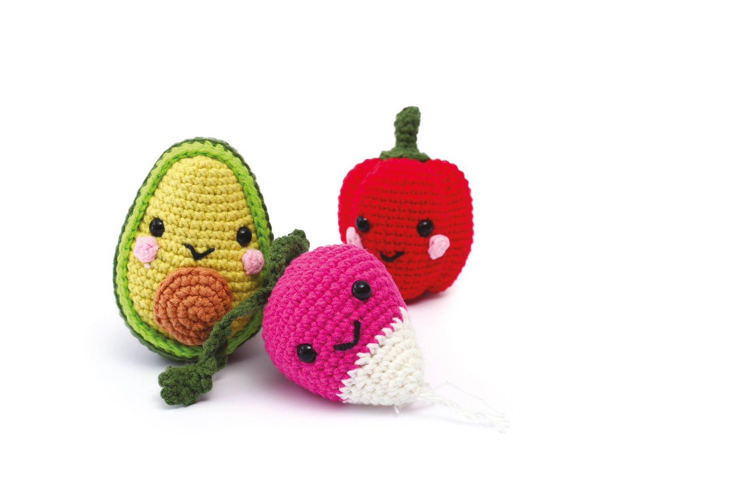 🥑🌶️ “My Vegetables That Hook the Win” – DIY Crochet Kit 🧶