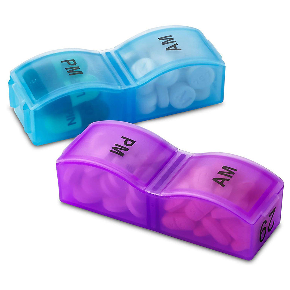 🌈 Monthly Pill Organizer – 31 Day AM/PM Medicine Box