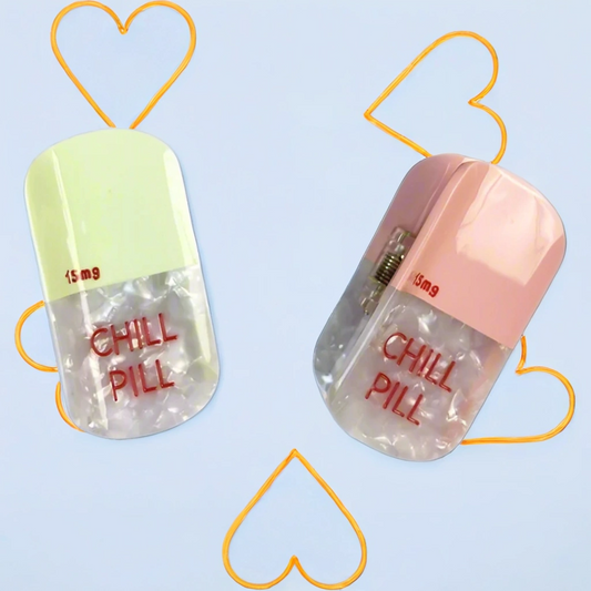 "Chill Pill" Hair Clip! 💊✨