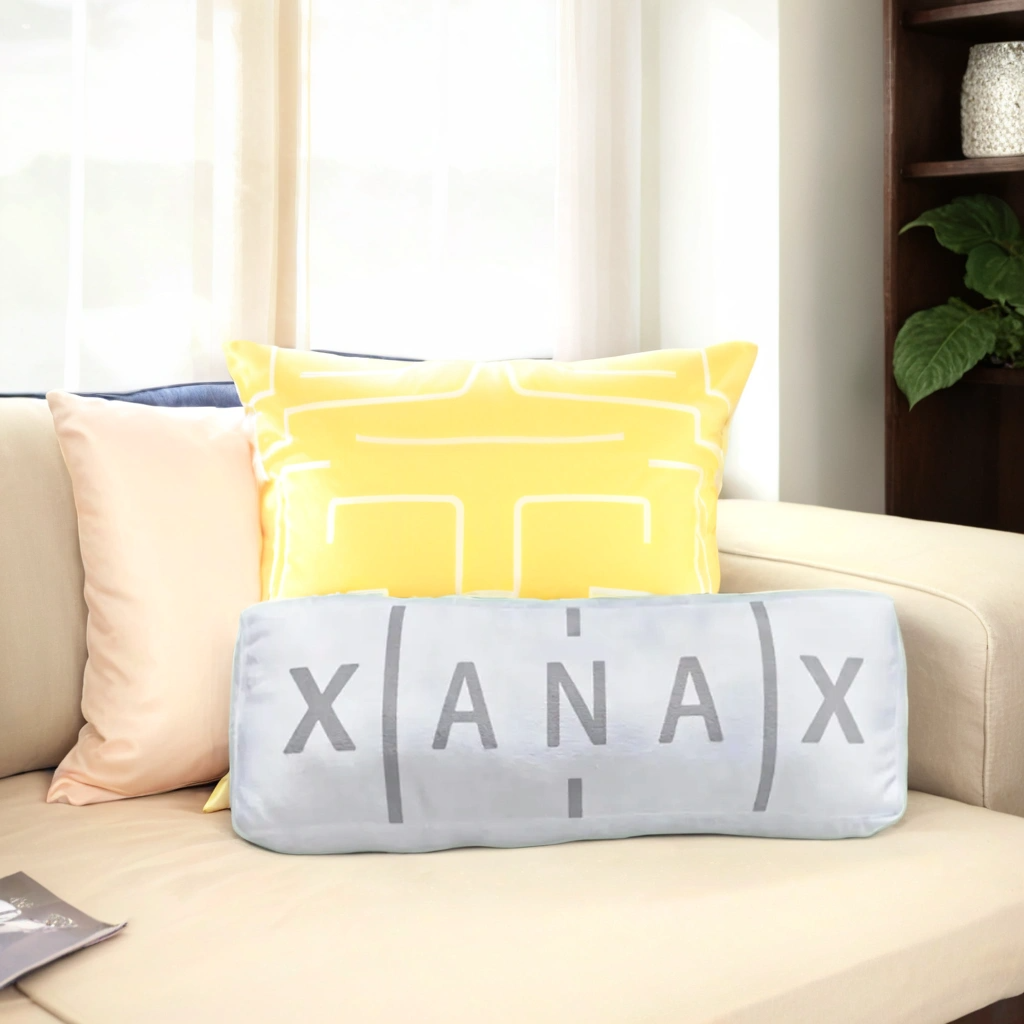 Xanax Plush Pillow