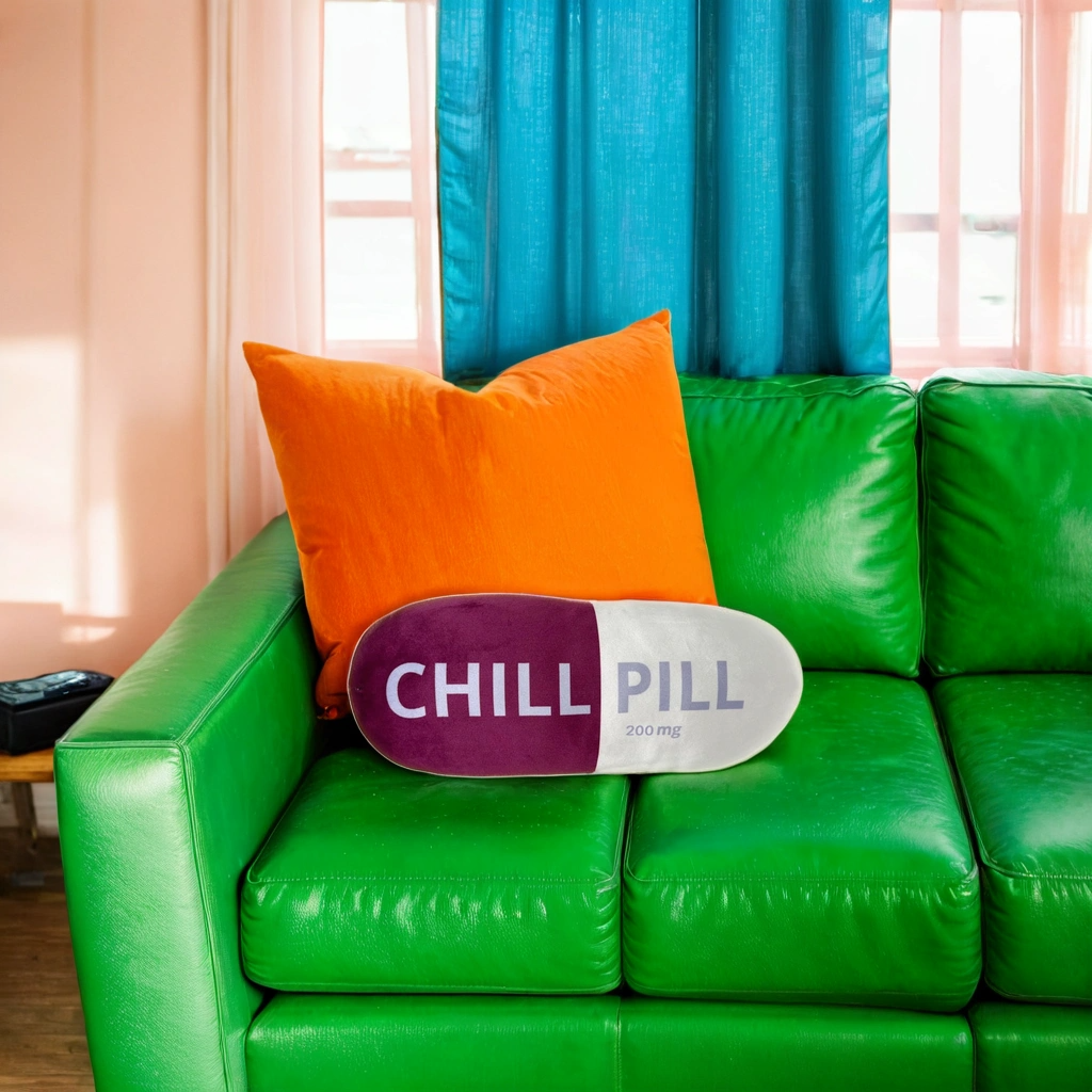 Chill Pill Plush Pillow