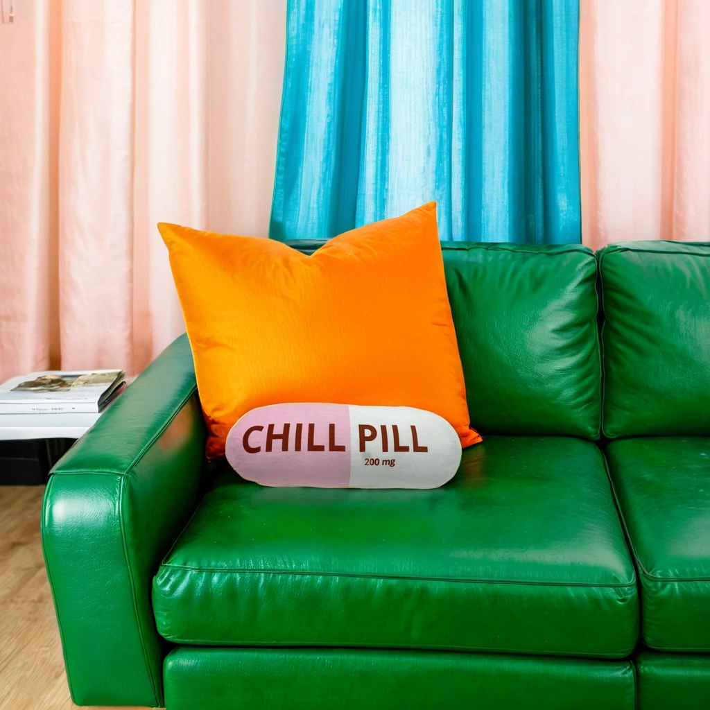 Chill Pill Plush Pillow