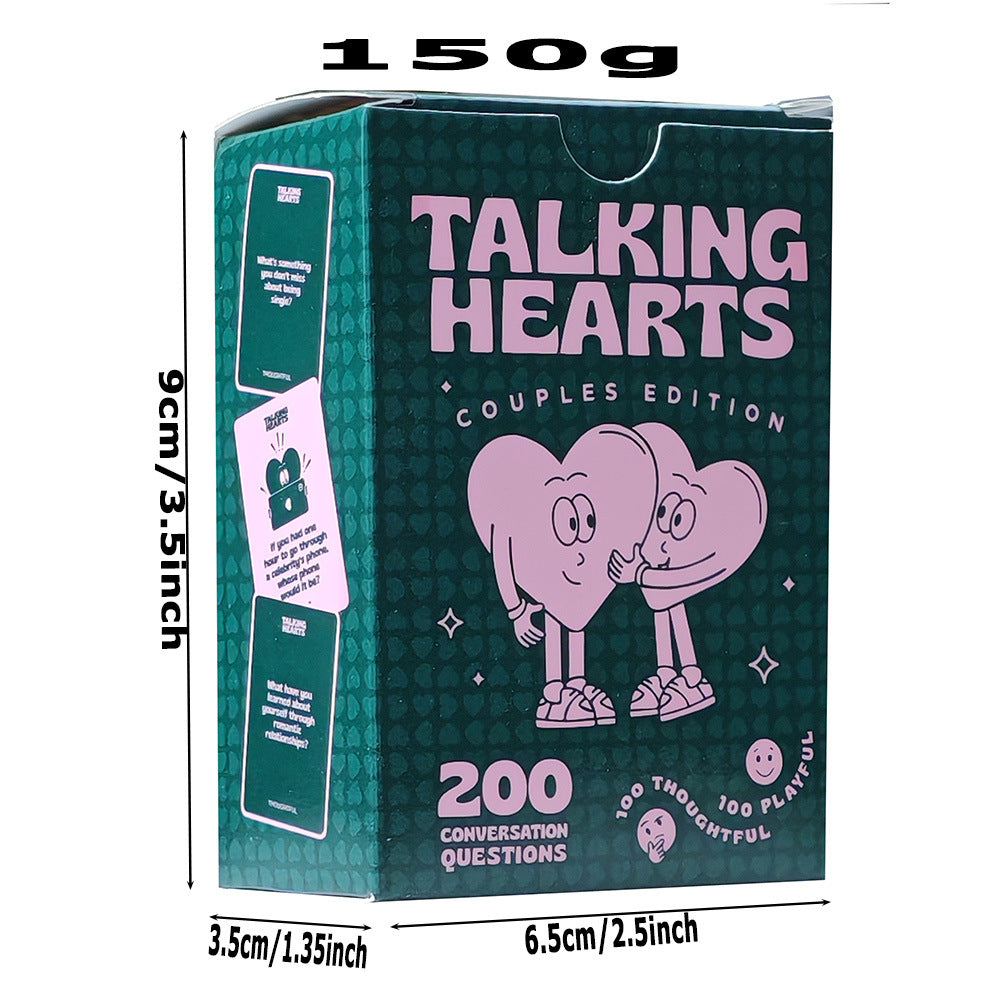 Talking Hearts Couple Party Game