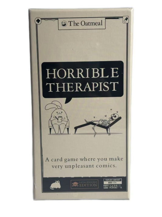 ☠️ Horrible Therapist dark humor Game  🎲🖤🍷