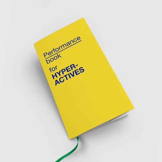 Performance book for HYPERACTIVES
