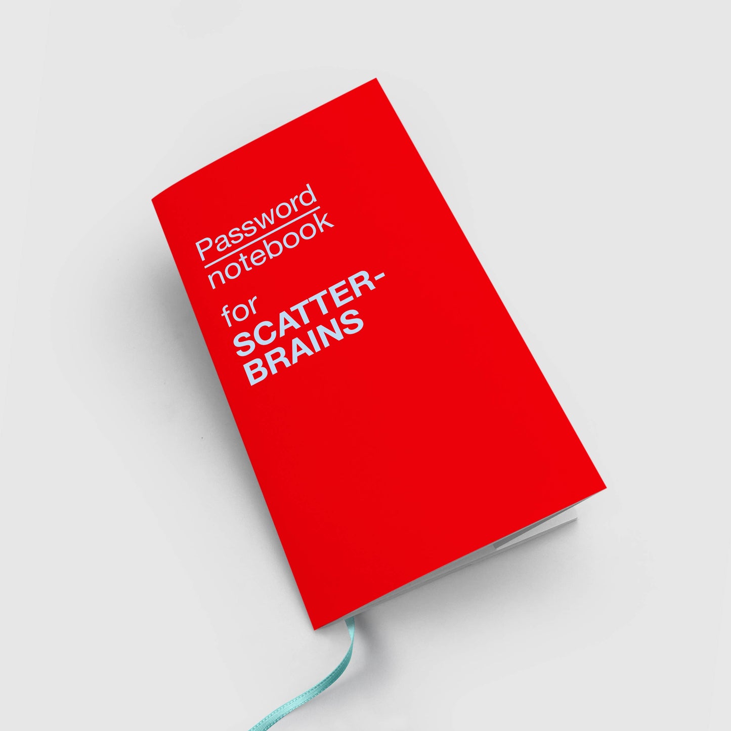 Password notebook for SCATTERBRAINS