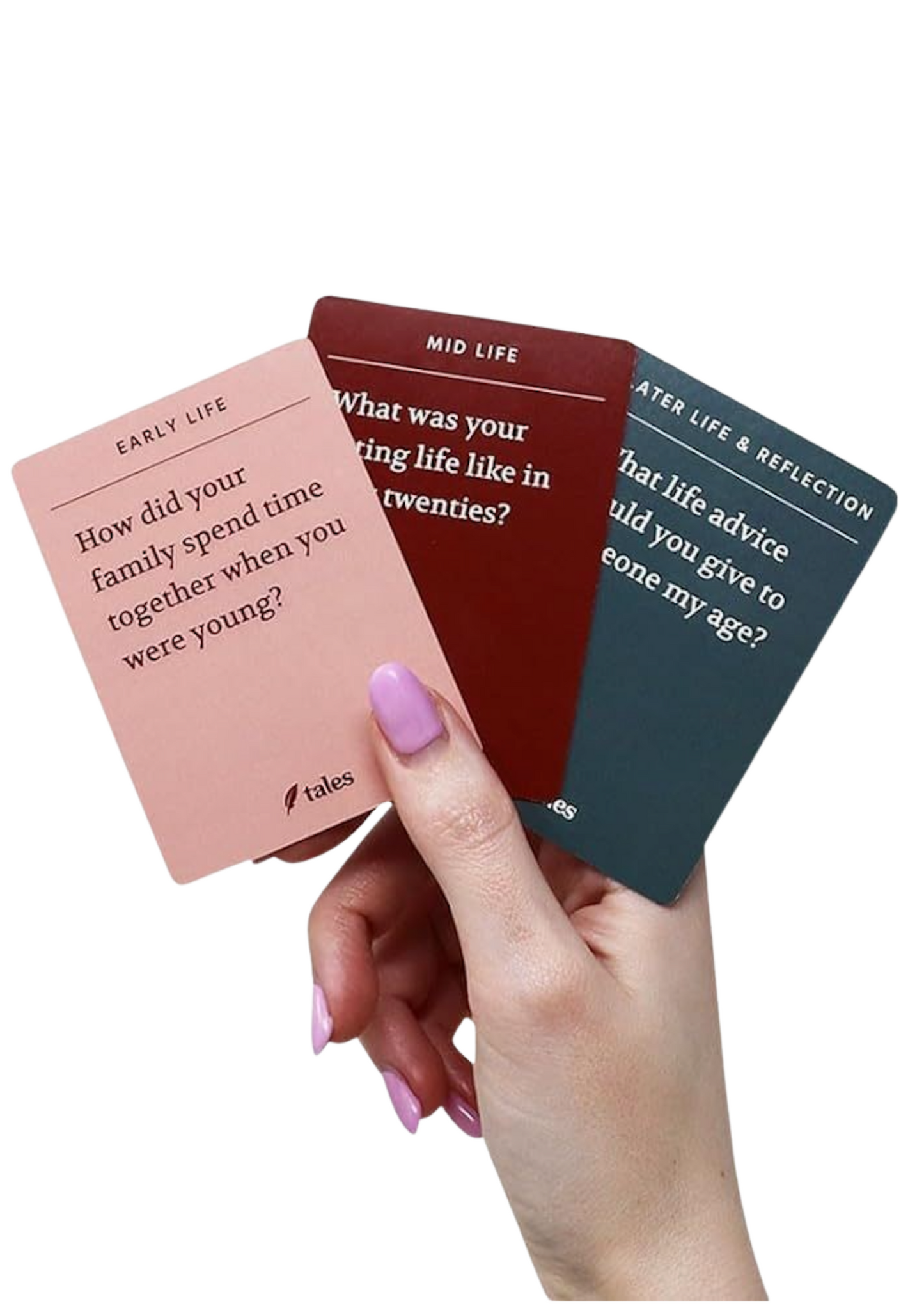 150 Life Story Interview Kit Cards