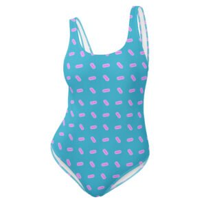 "Xanax" Pattern | One-Piece Swimsuit